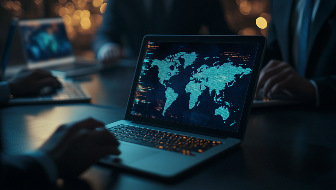 Profesionales de tecnología desarrollando aplicaciones móviles